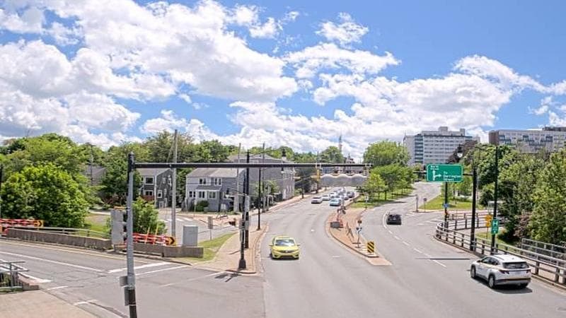 Mac Donald Bridge - Dartmouth bound