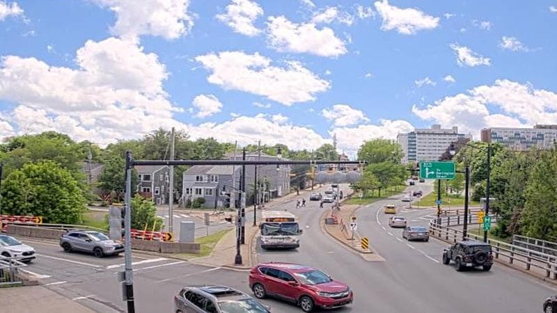 Mac Donald Bridge - Dartmouth bound