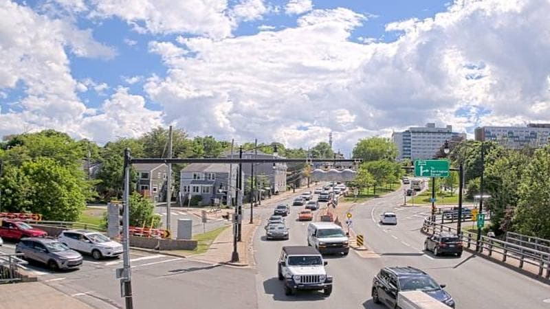 Mac Donald Bridge - Dartmouth bound