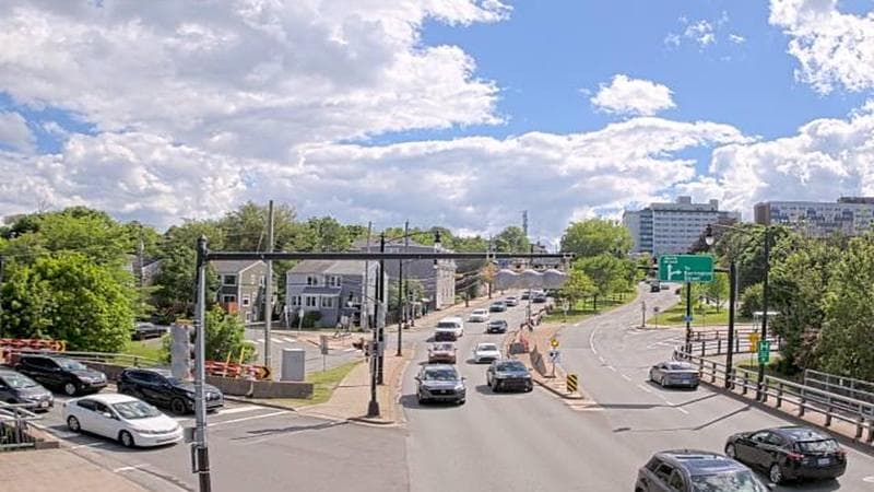 Mac Donald Bridge - Dartmouth bound