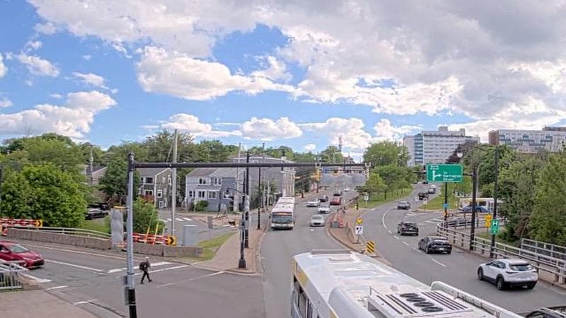 Mac Donald Bridge - Dartmouth bound