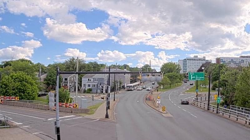 Mac Donald Bridge - Dartmouth bound