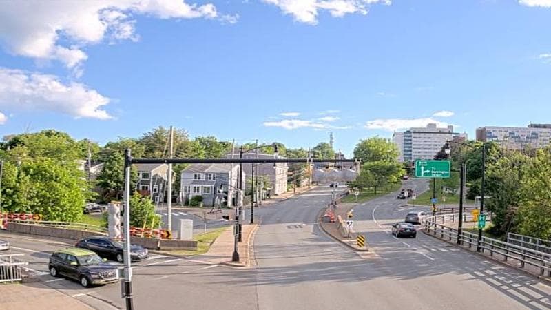Mac Donald Bridge - Dartmouth bound