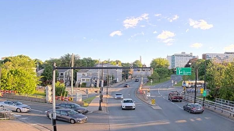 Mac Donald Bridge - Dartmouth bound