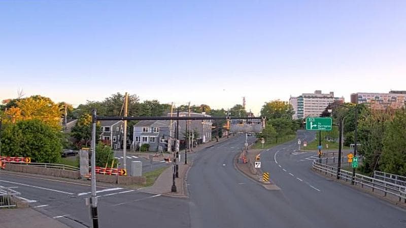 Mac Donald Bridge - Dartmouth bound