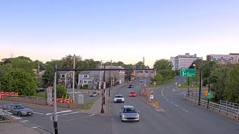 Mac Donald Bridge - Dartmouth bound