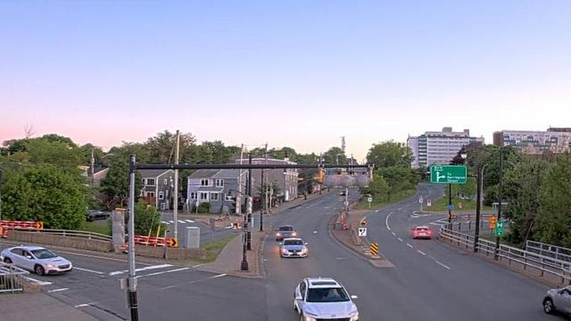 Mac Donald Bridge - Dartmouth bound