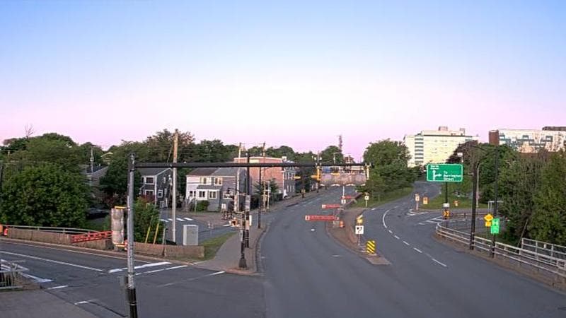 Mac Donald Bridge - Dartmouth bound