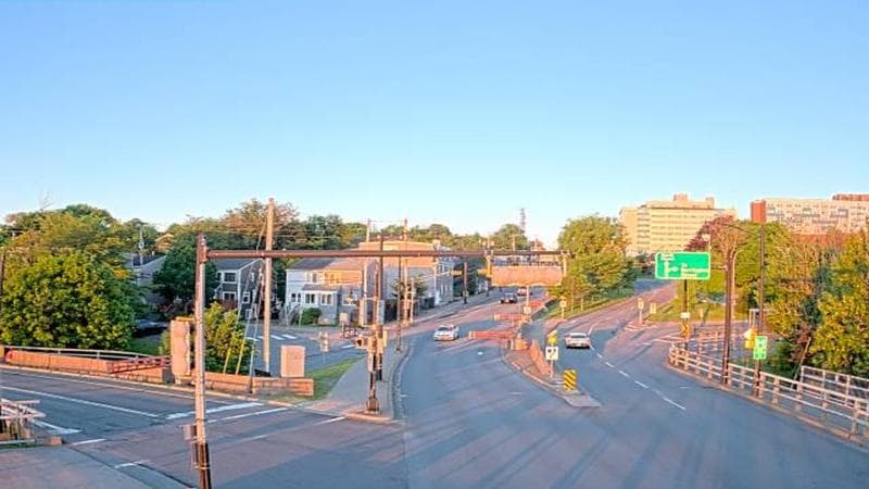 Mac Donald Bridge - Dartmouth bound