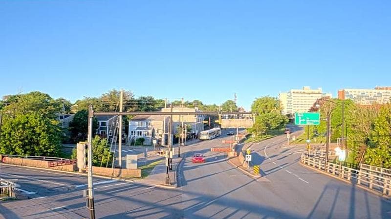 Mac Donald Bridge - Dartmouth bound