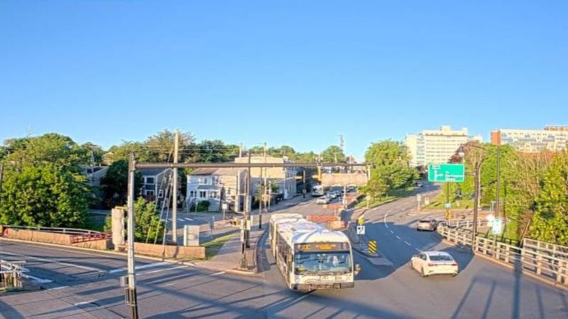 Mac Donald Bridge - Dartmouth bound