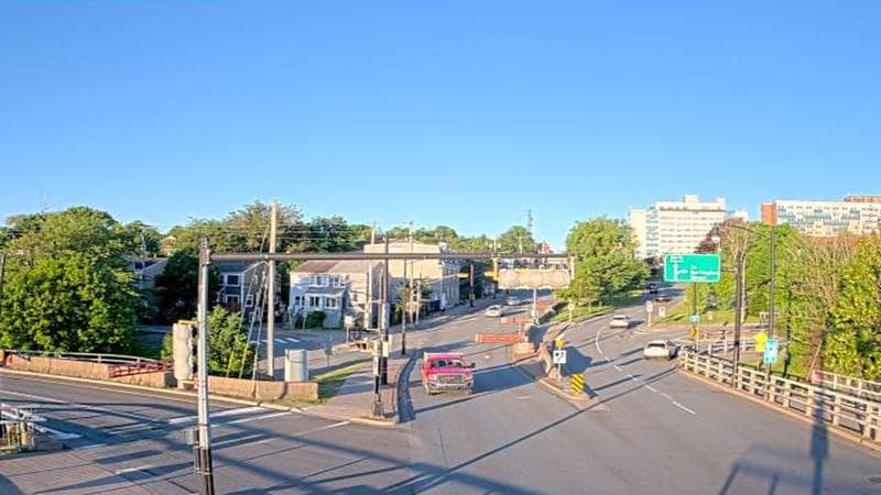 Mac Donald Bridge - Dartmouth bound