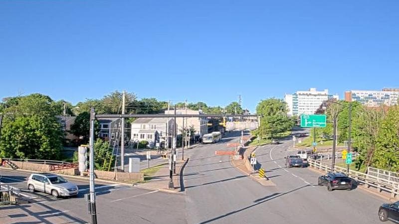 Mac Donald Bridge - Dartmouth bound