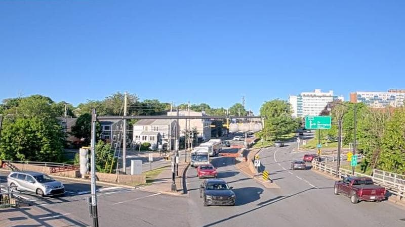 Mac Donald Bridge - Dartmouth bound