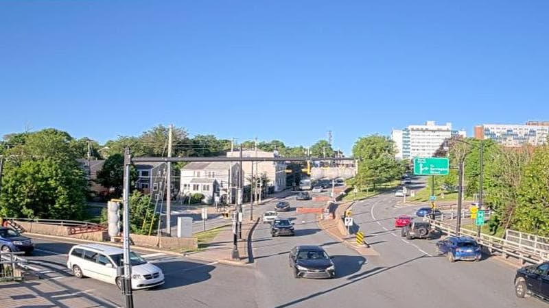 Mac Donald Bridge - Dartmouth bound