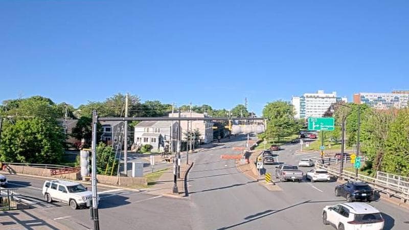 Mac Donald Bridge - Dartmouth bound