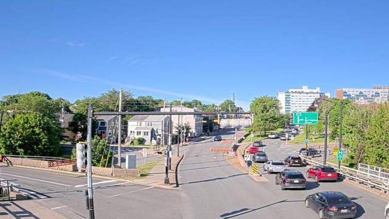 Mac Donald Bridge - Dartmouth bound