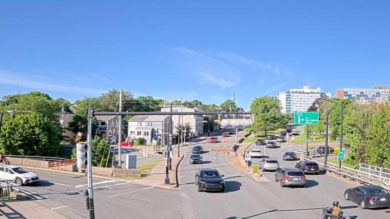 Mac Donald Bridge - Dartmouth bound