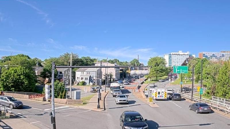 Mac Donald Bridge - Dartmouth bound