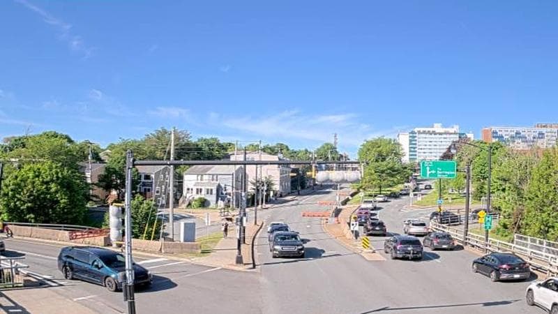 Mac Donald Bridge - Dartmouth bound