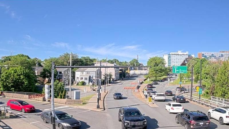 Mac Donald Bridge - Dartmouth bound