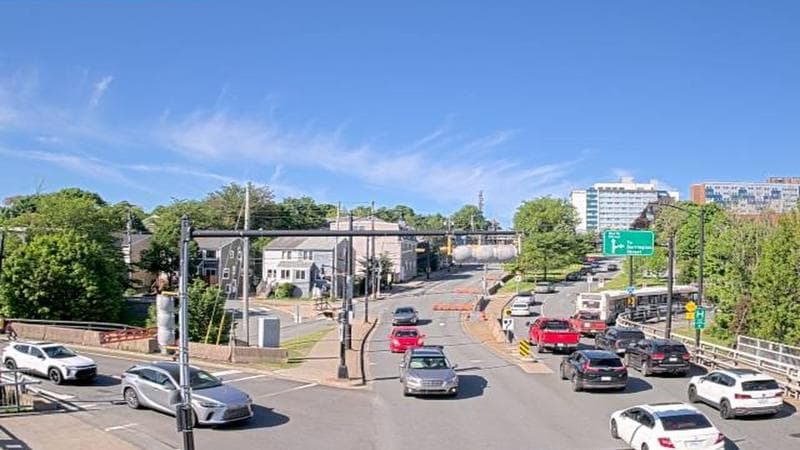 Mac Donald Bridge - Dartmouth bound