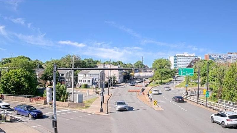 Mac Donald Bridge - Dartmouth bound