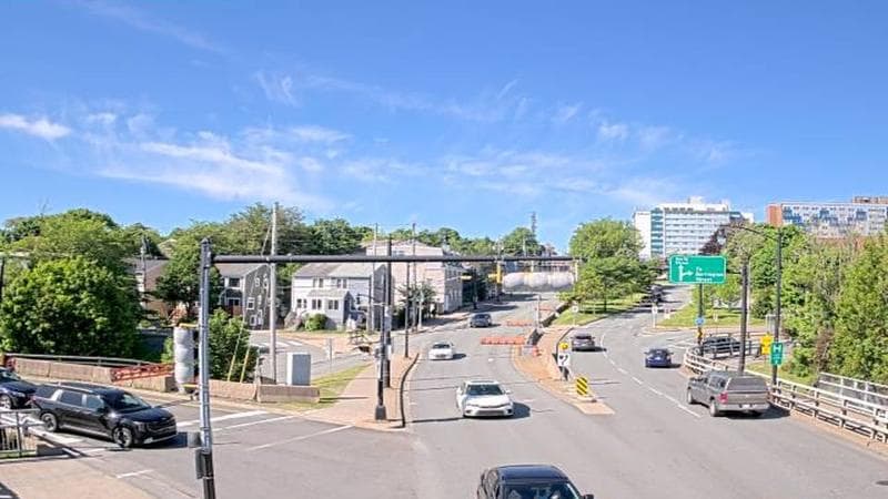 Mac Donald Bridge - Dartmouth bound