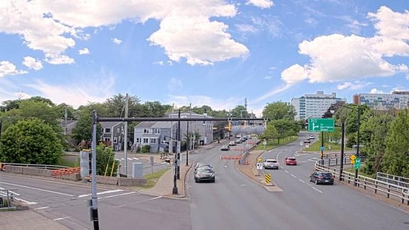 Mac Donald Bridge - Dartmouth bound