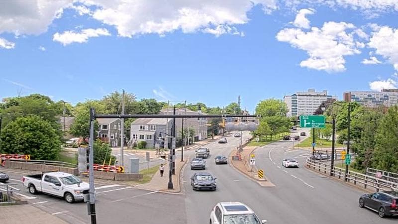 Mac Donald Bridge - Dartmouth bound