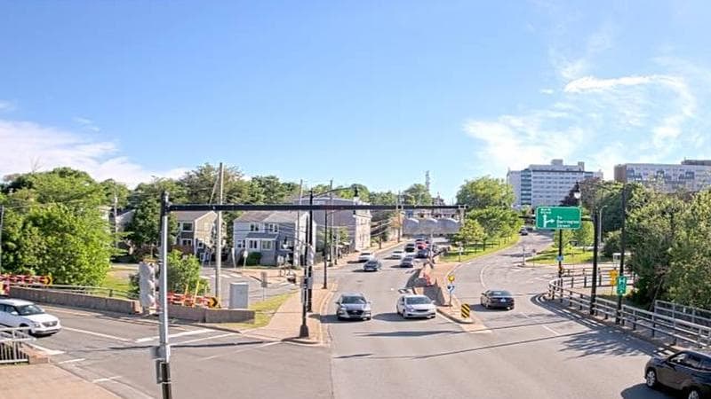 Mac Donald Bridge - Dartmouth bound