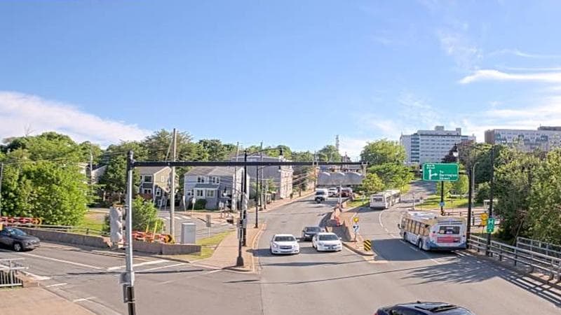 Mac Donald Bridge - Dartmouth bound