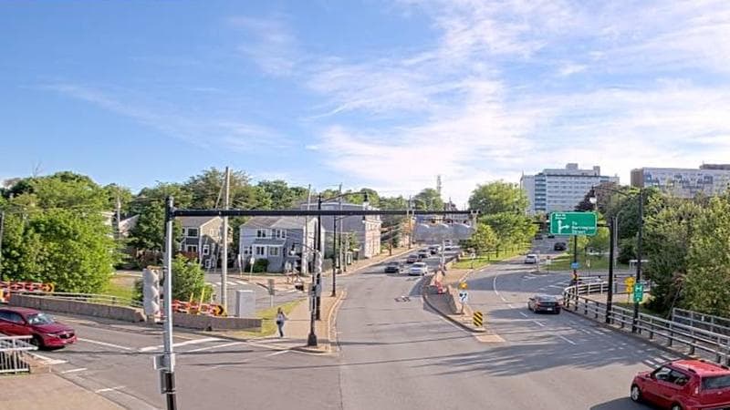 Mac Donald Bridge - Dartmouth bound