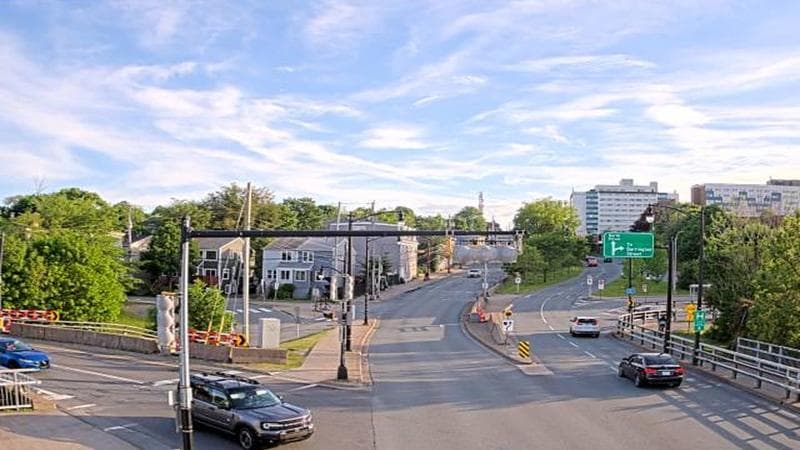 Mac Donald Bridge - Dartmouth bound