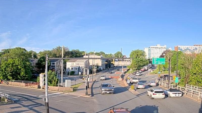 Mac Donald Bridge - Dartmouth bound