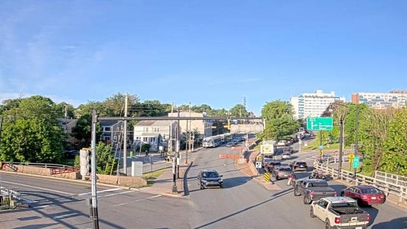 Mac Donald Bridge - Dartmouth bound
