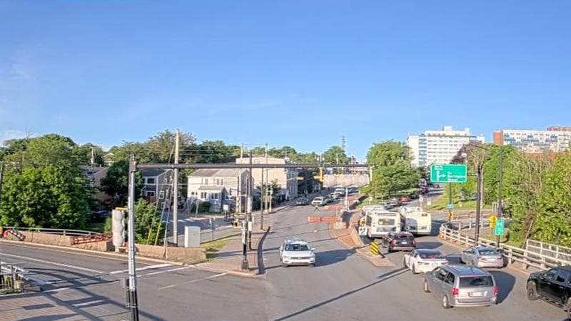Mac Donald Bridge - Dartmouth bound