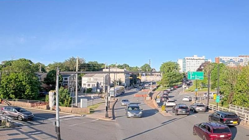 Mac Donald Bridge - Dartmouth bound