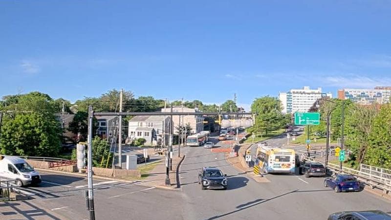 Mac Donald Bridge - Dartmouth bound