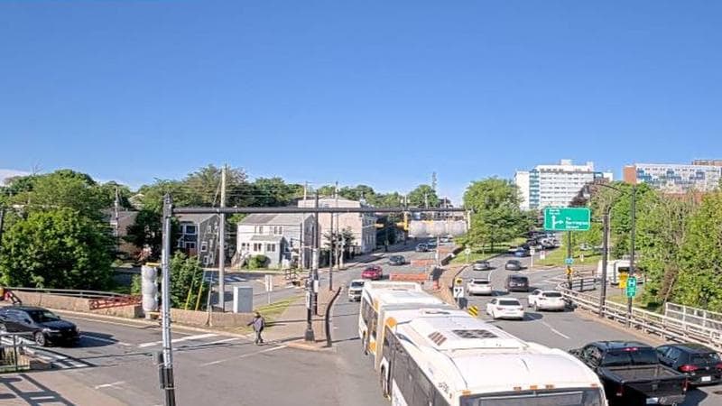 Mac Donald Bridge - Dartmouth bound