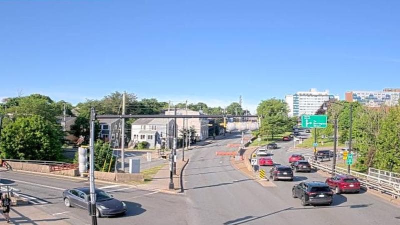Mac Donald Bridge - Dartmouth bound