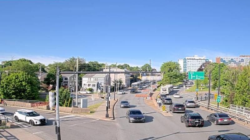Mac Donald Bridge - Dartmouth bound