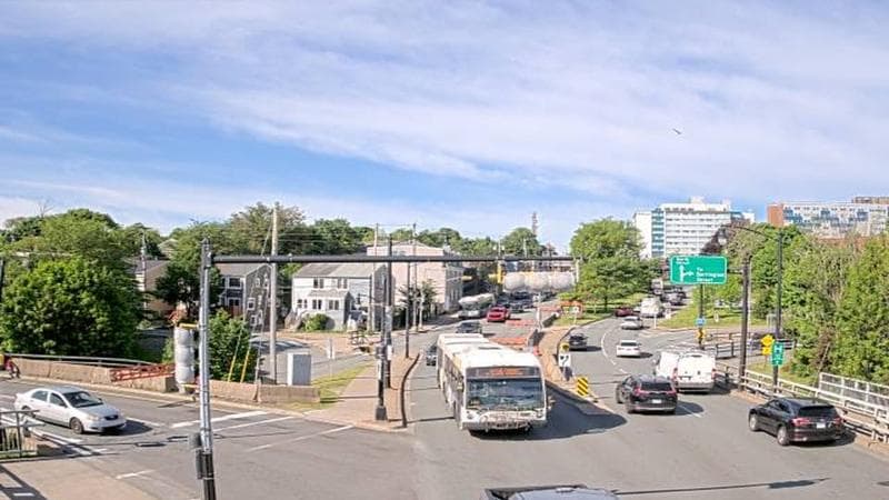 Mac Donald Bridge - Dartmouth bound