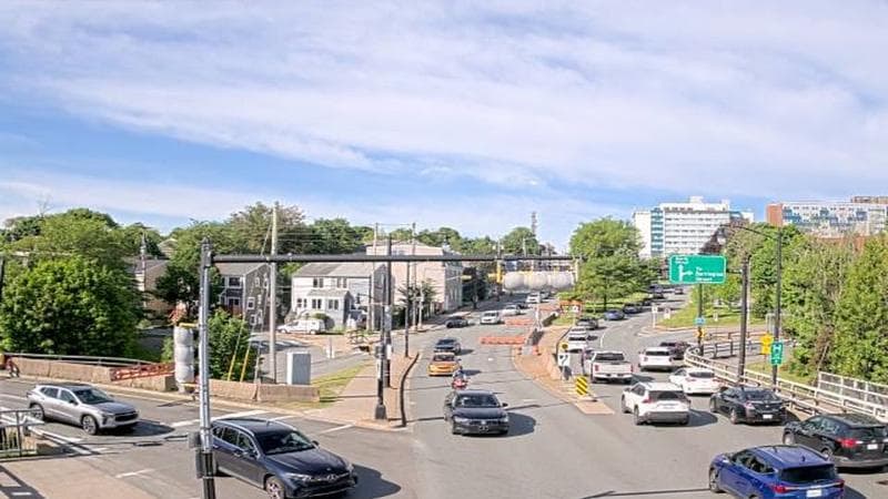 Mac Donald Bridge - Dartmouth bound