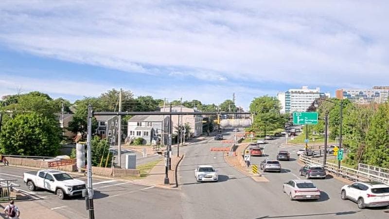 Mac Donald Bridge - Dartmouth bound
