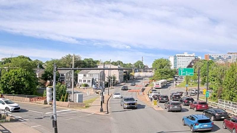 Mac Donald Bridge - Dartmouth bound