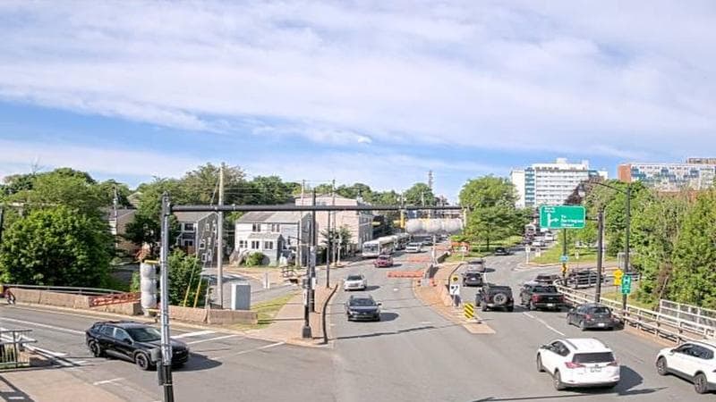 Mac Donald Bridge - Dartmouth bound