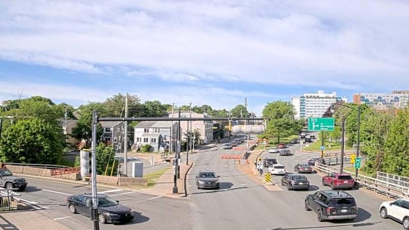 Mac Donald Bridge - Dartmouth bound