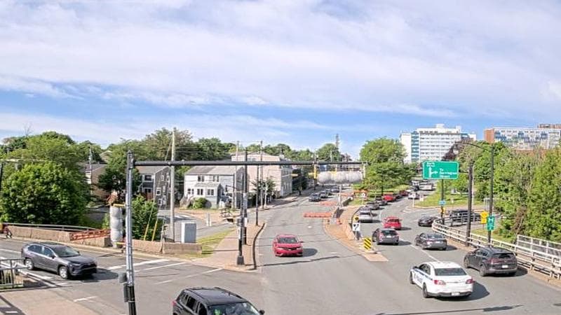 Mac Donald Bridge - Dartmouth bound