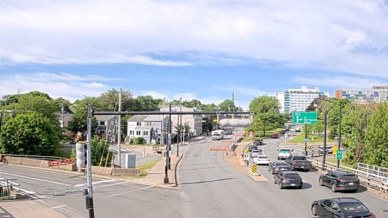 Mac Donald Bridge - Dartmouth bound